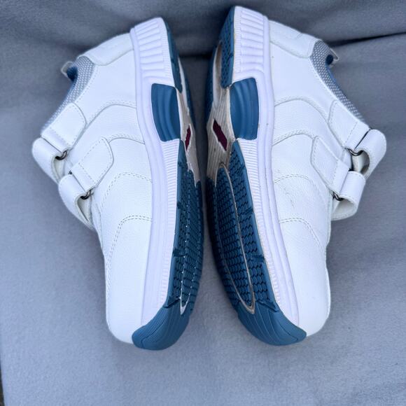 Orthofeet 652 Shoes Mens Size 8 6E XX-Wide White Leather Walking Sneakers - Picture 7 of 8